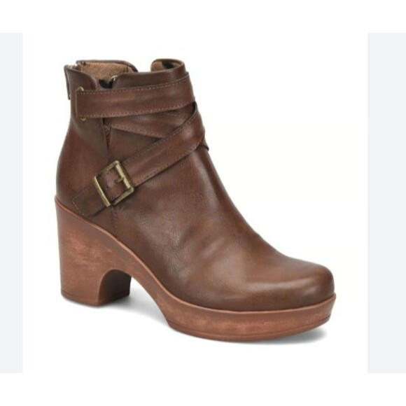 b.o.c. Women's Size 9 Briley Inside Zipper Comfort Bootie In Dark Brown Size 9M - Picture 1 of 15
